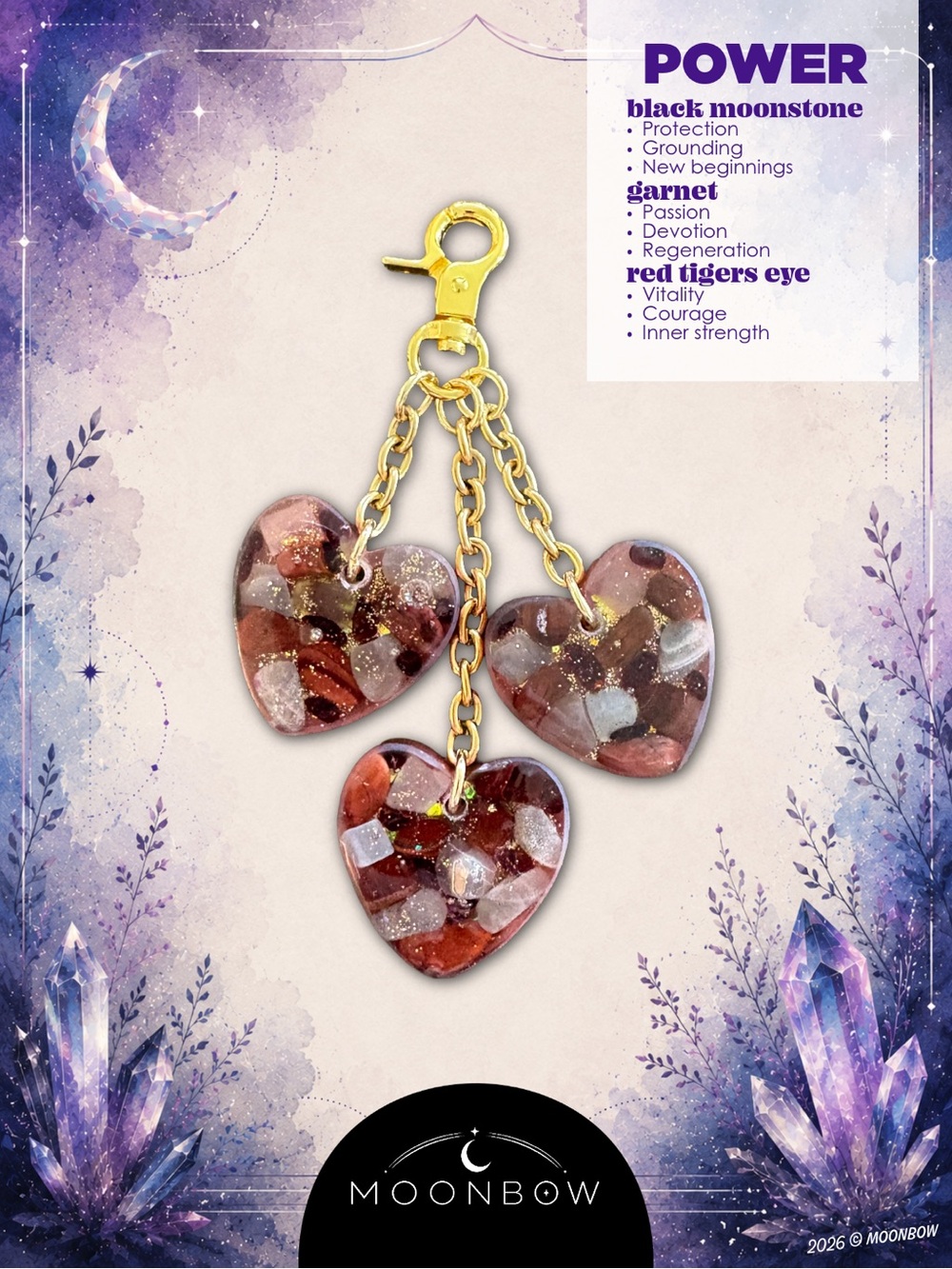 Moonbow Bag Charm